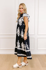 Catching Feelings Midi Dress