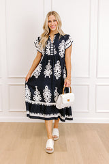 Catching Feelings Midi Dress