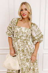 Cottage Bloom Floral Maxi Dress