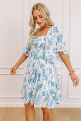 Petal Pop Floral Mini Dress