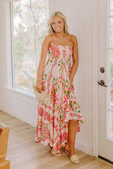 Date Night In Venice Floral Maxi Dress