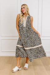 For The Love Of Leopard Midi Dress