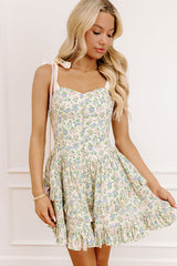 Everbloom Enchantment Ruffle Mini Dress
