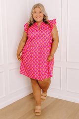 Daydream Darling Mini Dress Curves