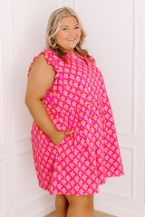Daydream Darling Mini Dress Curves