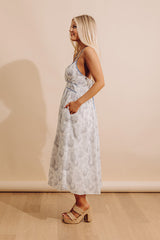 Coastal Vibes Organza Midi Dress