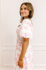 Sweet Pea Floral Midi Dress