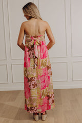 Bungalow Cutie Linen-Blend Maxi Dress