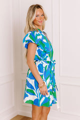 Blossom Bay Floral Mini Dress