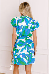 Blossom Bay Floral Mini Dress