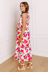 Sunny Disposition Floral Midi Dress