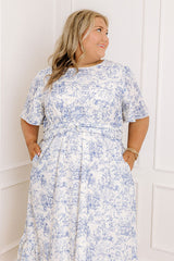 Sail And Petals Midi Dress Curves