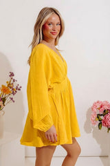 Fun In The Sun Gauze Mini Dress