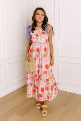 Strolling Through Granada Floral Maxi Dress