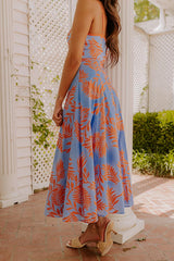 Island Muse Cut Out Midi Dress