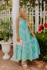 Picnic Chic Smocked Midi Dress