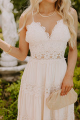 Mesmerizing View Lace Midi Dress