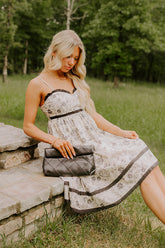 Chateau Stroll Floral Mini Dress