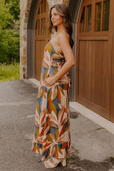Bali Views Floral Maxi Dress