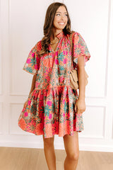 Sunset In Sevilla Floral Mini Dress