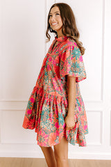 Sunset In Sevilla Floral Mini Dress