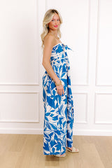 Capri Stroll Floral Midi Dress