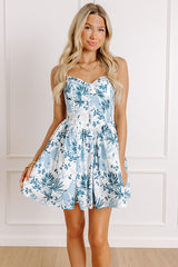 Talk Of The Tropics Floral Mini Dress