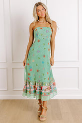 Seaside Breeze Midi Dress