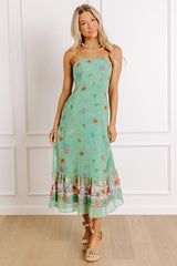 Seaside Breeze Midi Dress