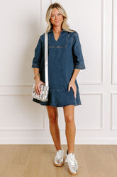 Simply Sweet Denim Mini Dress