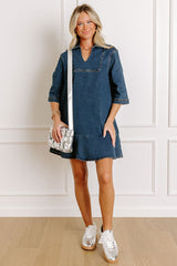 Simply Sweet Denim Mini Dress