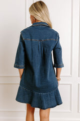 Simply Sweet Denim Mini Dress