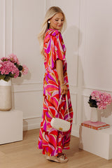 Polished in Paradise Kimono Maxi Dress