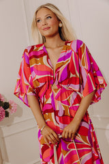 Polished in Paradise Kimono Maxi Dress