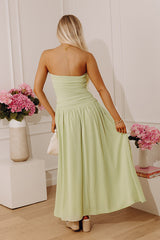 VIP Evening Ruched Maxi Dress