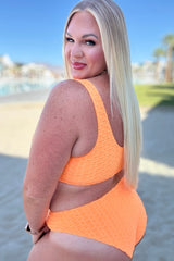 Hazel Blues® | Oh So Orange Swim Bottoms