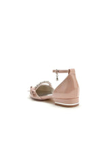 Ivory Women's Shoes with Silver Accents