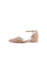 Ivory Women's Shoes with Silver Accents