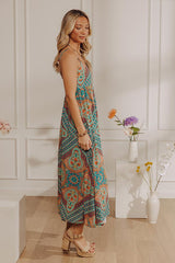 Boho Chic Floral Maxi Dress