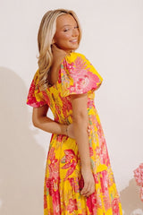 Boho Chic Floral Maxi Dress