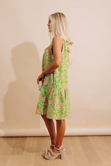 Aruba Cruise Linen-Blend Mini Dress