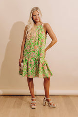Aruba Cruise Linen-Blend Mini Dress