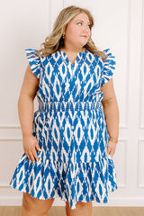 Mediterranean Dream Mini Dress Curves
