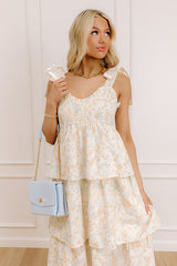 Whimsical Wonders Embroidered Tiered Midi Dress