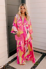 Vacay Moment Maxi Dress in Pink