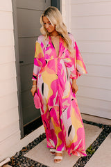 Vacay Moment Maxi Dress in Pink
