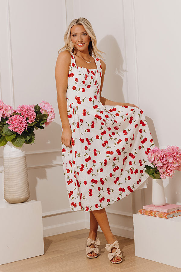 Mon Cheri Midi Dress