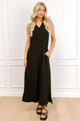 Brunch On The Boardwalk Knit Maxi Dress