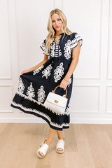 Catching Feelings Midi Dress