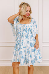 Petal Pop Floral Mini Dress
